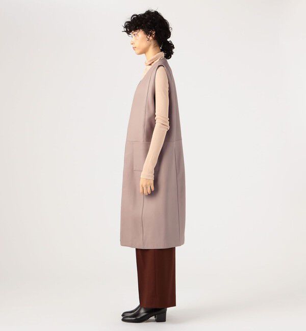 TOMORROWLAND BUYING WEAR「CINQUANTA ラムレザーロングジレ」|ダウンベスト・ベスト|