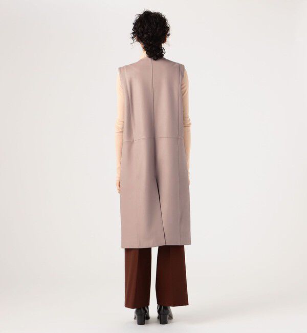 TOMORROWLAND BUYING WEAR「CINQUANTA ラムレザーロングジレ」|ダウンベスト・ベスト|