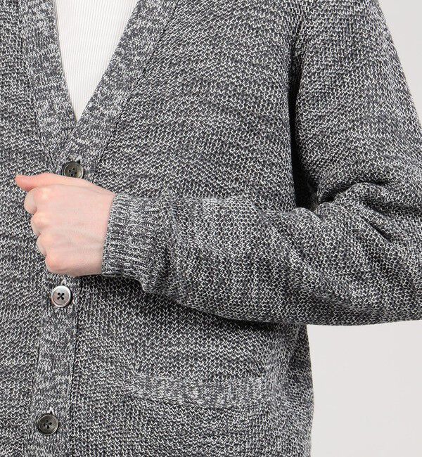 TOMORROWLAND MENS「TOMORROWLAND tricot ギマコットンリネン Vネックカーディガン」|カーディガン|