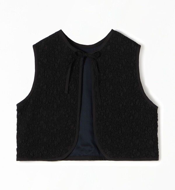 TOMORROWLAND collection「シャーリングフラワー フロンタブルトップス」|その他|