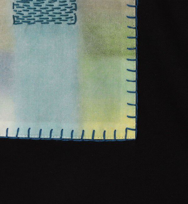 CABaN「CABaN スビンコットン モザイクプリントTシャツ」|Tシャツ・カットソー|