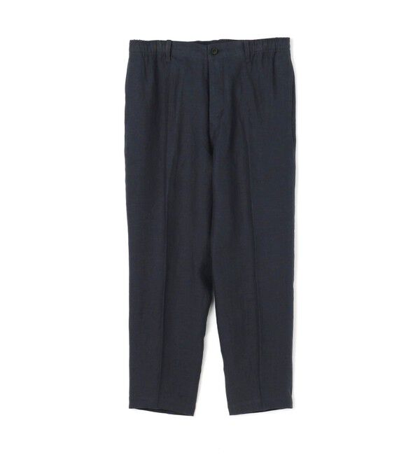 TOMORROWLAND MENS「ベルジャンリネン ワイドテーパードイージーパンツ」|その他|69 ネイビー