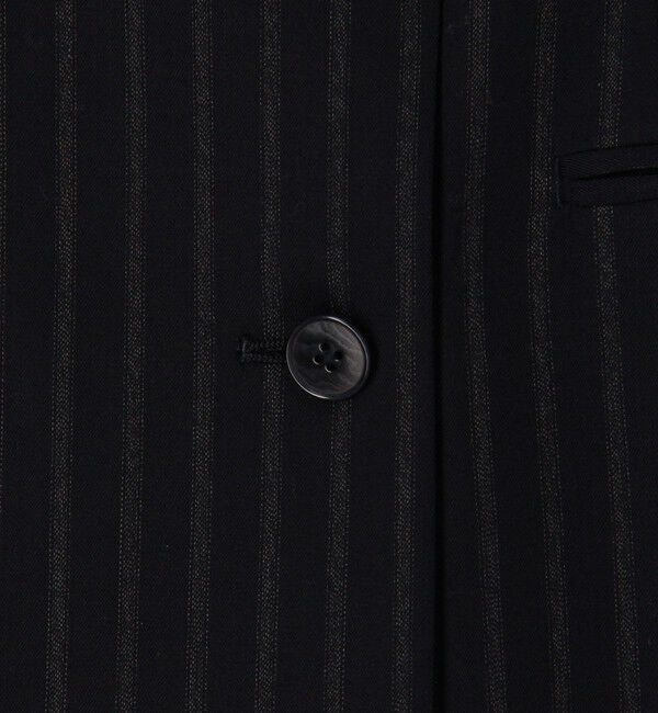 BACCA「ストライプギャバ ダブルテーラードジャケット」|テーラードジャケット|