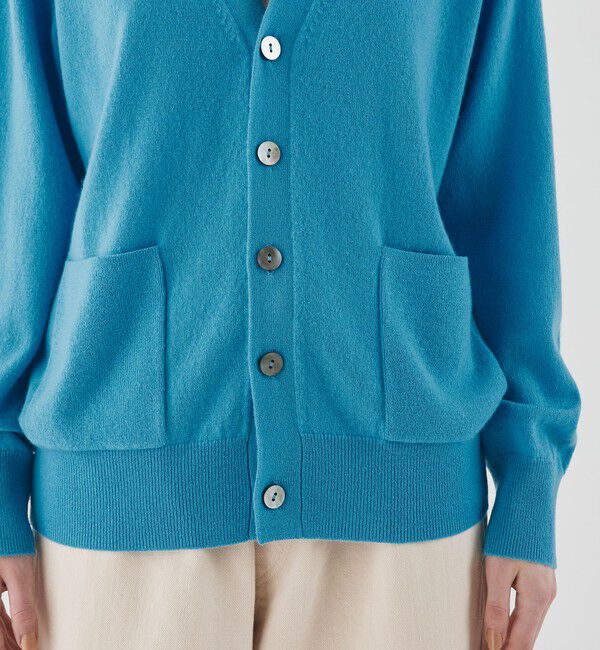 GALERIE VIE「スコットランドカシミヤ Vネックカーディガン」|カーディガン|