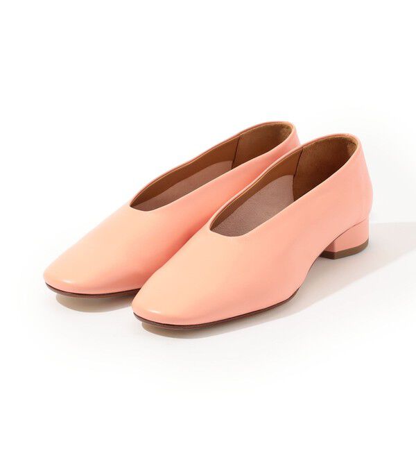 TOMORROWLAND GOODS「Aeyde DELIA ナッパレザー ローヒールパンプス」|パンプス|33 ピンク