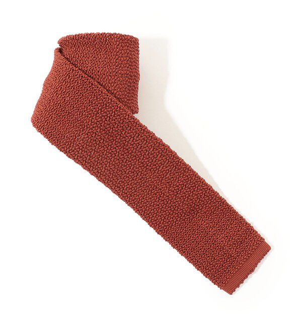 TOMORROWLAND GOODS「TOMORROWLAND シルク ニットタイ」|ネクタイ・蝶ネクタイ|37 ダークレッド