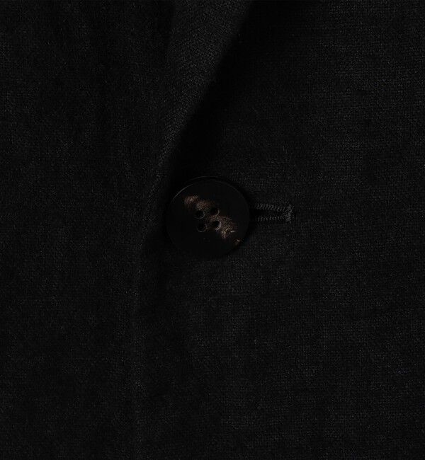 GALERIE VIE「ブラッシュドリネン　ワイドジャケット」|テーラードジャケット|