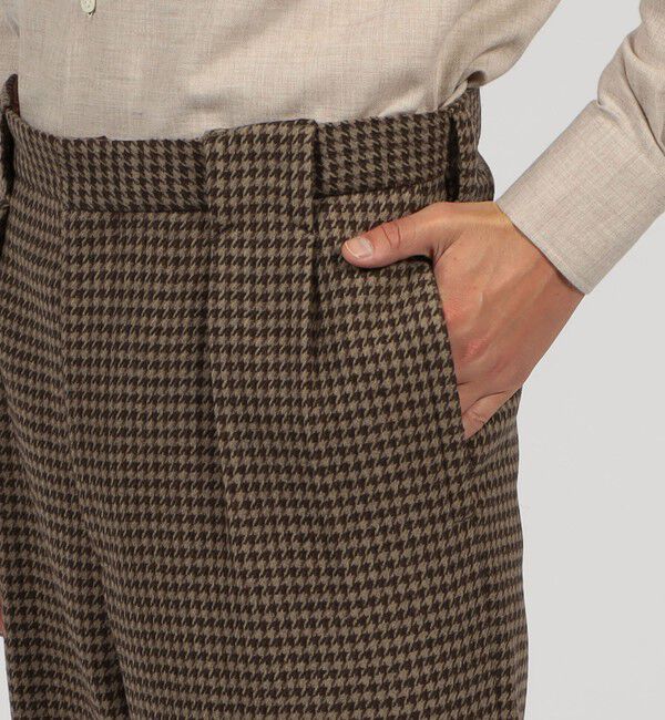 TOMORROWLAND MENS「ウール 2プリーツパンツ」|その他|