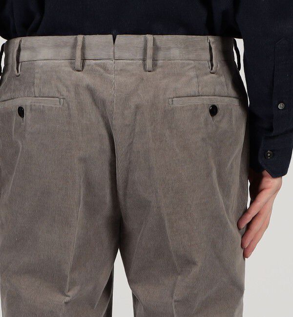 TOMORROWLAND MENS「ストレッチコーデュロイ スリムストレートパンツ」|チノ|