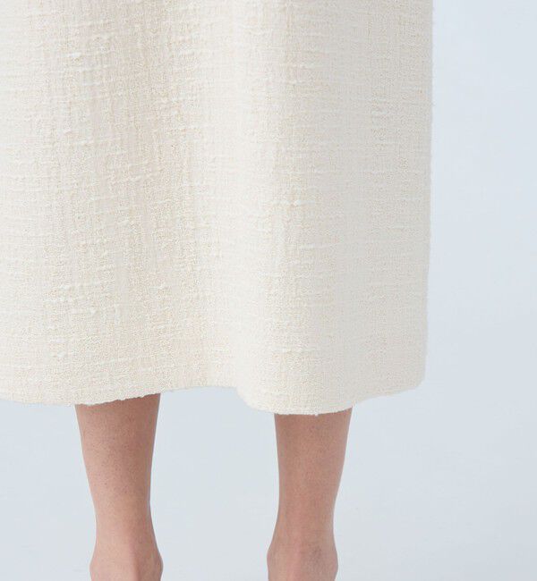 Ballsey「スラブコットンツイード Vクルージャンパースカート」|ジャンパースカート|