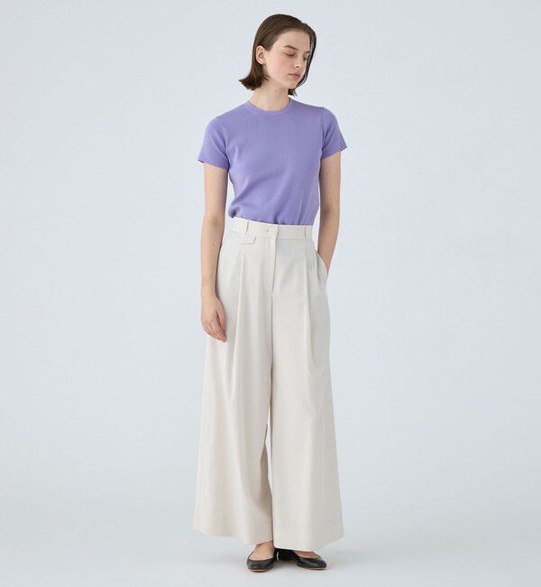 Ballsey「ハイゲージコットン クルーネックプルオーバー」|ニット・セーター|