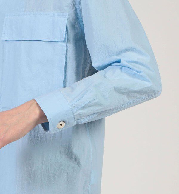 TOMORROWLAND MENS「【別注】GUY ROVER コットンポプリン オーバーシャツ」|ブルゾン・スタジャン|