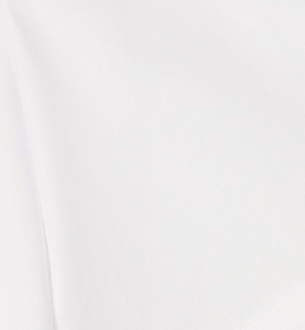 CABaN「コットンサテン ウエストタックシャツブラウス」|シャツ・ブラウス|