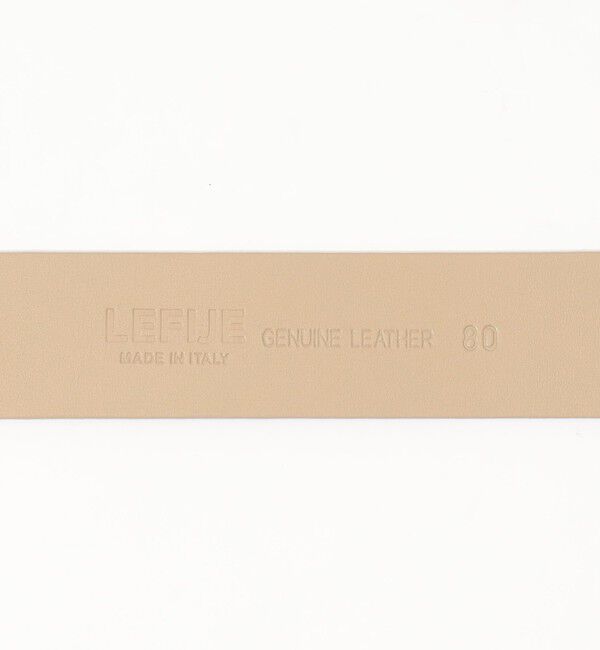 TOMORROWLAND GOODS「LEFIJE BUCKLE レザーベルト」|ベルト|