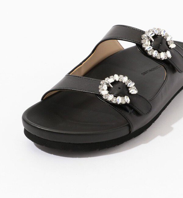 TOMORROWLAND GOODS「TOMORROWLADN ビジュー フットベットサンダル」|サンダル|