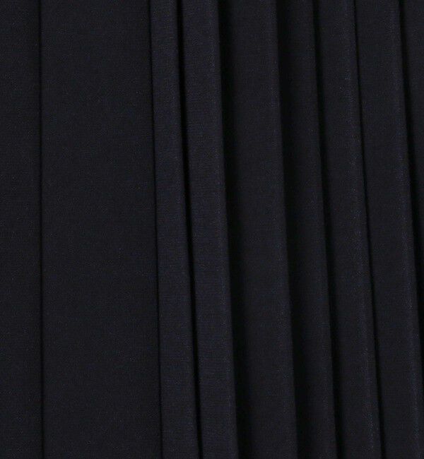 DES PRES「ジャージーライクジョーゼット コンビプリーツスカート」|スカート|