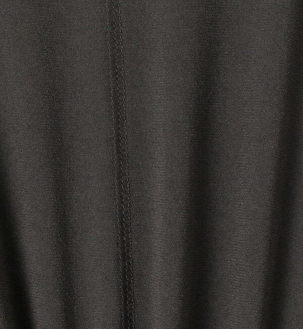 DES PRES「ジャージーライクジョーゼット プリーツコンビドレス」|ワンピース|