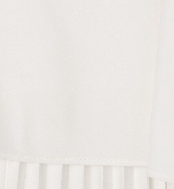 Ballsey「スパンブロード フロントドレープブラウス」|シャツ・ブラウス|