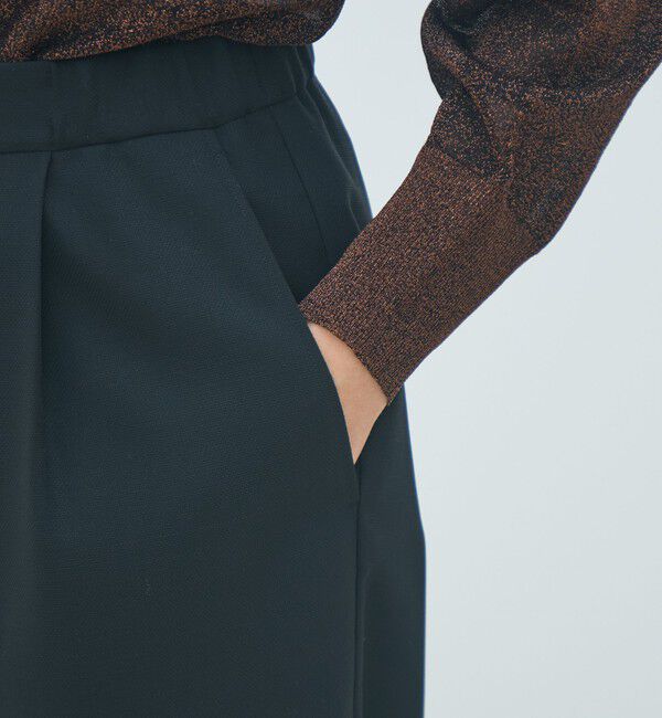 MACPHEE「ウールブレンドメッシュ イージータックパンツ」|その他|