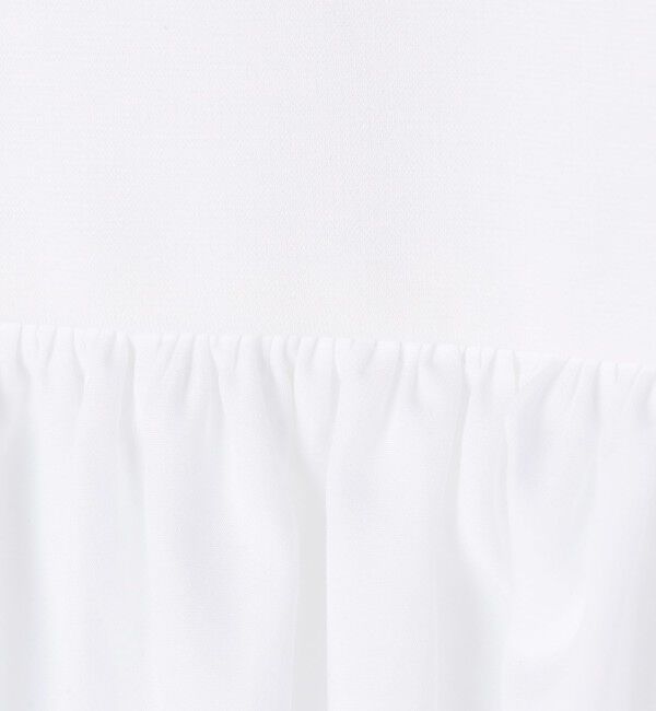 DES PRES「コットンタイプライター コンビバルーンプルオーバー」|シャツ・ブラウス|