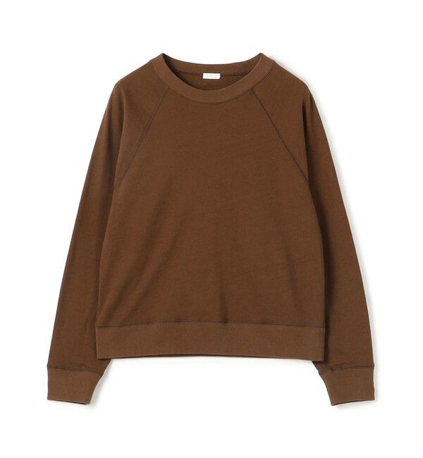GALERIE VIE「クレープコットンジャージー ラグランスリーブプルオーバー」|スウェット・ジャージ|47 ブラウン