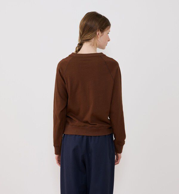 GALERIE VIE「クレープコットンジャージー ラグランスリーブプルオーバー」|スウェット・ジャージ|