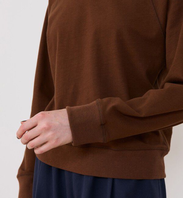 GALERIE VIE「クレープコットンジャージー ラグランスリーブプルオーバー」|スウェット・ジャージ|