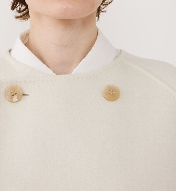 GALERIE VIE「ウールダブルフェイス トレンチベスト」|ダウンベスト・ベスト|