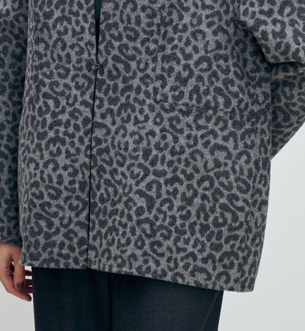 TOMORROWLAND collection「アニマルリバー 2-wayリバーコート」|ノーカラーコート|