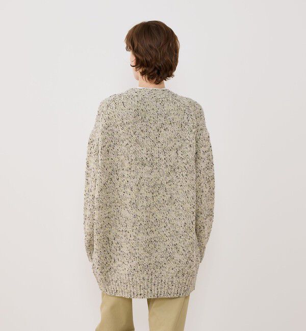 GALERIE VIE「セサミメランジ Vネックカーディガン」|カーディガン|