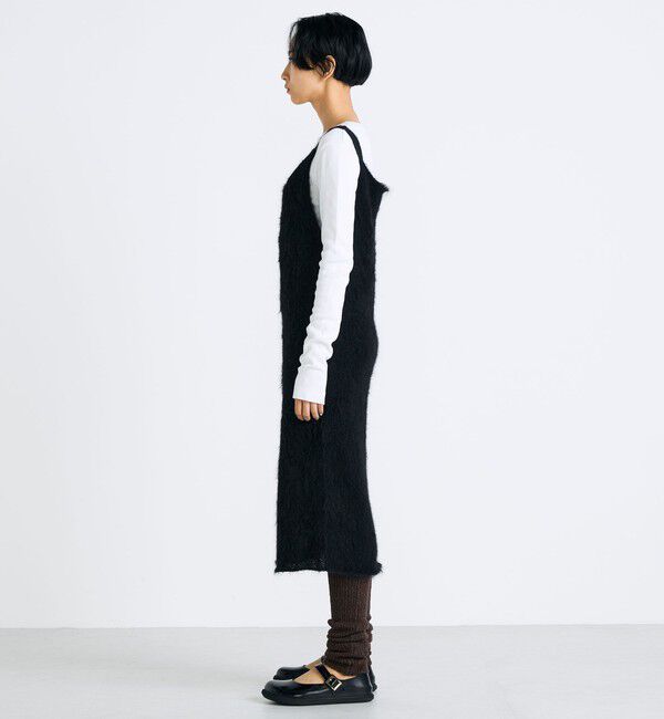 Edition「アルパカシャギーワンピース」|ワンピース|