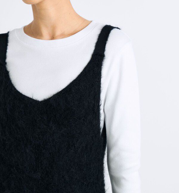 Edition「アルパカシャギーワンピース」|ワンピース|