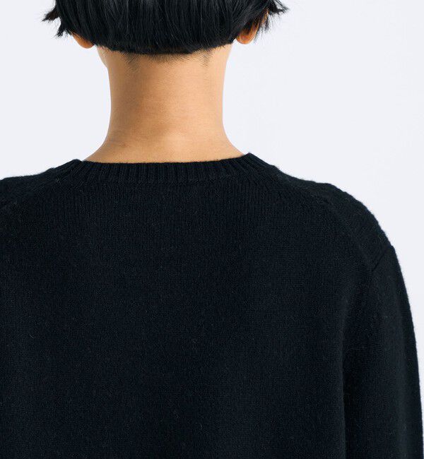 Edition「パッチワークレース クルーネックニット」|ニット・セーター|