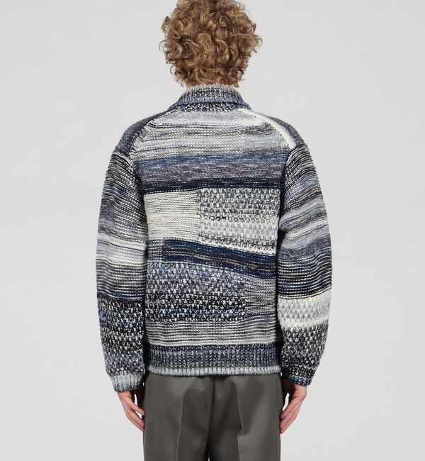 TOMORROWLAND MENS「TOMORROWLAND tricot ウール アクリル ニットブルゾン」|ニット・セーター|