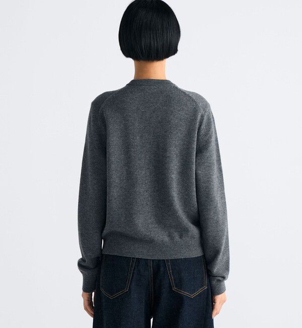 Edition「エクストラファインウール クルーネックカーディガン」|カーディガン|