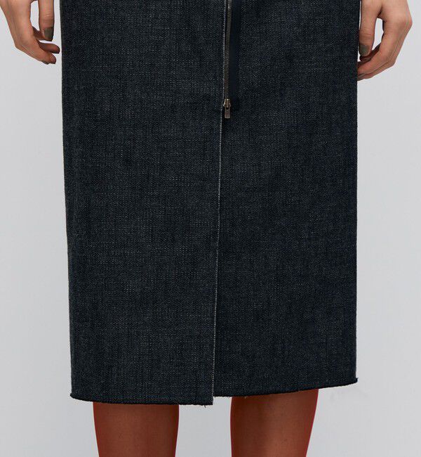 BACCA「ヘリンボーンツイード タイトスカート」|タイト|