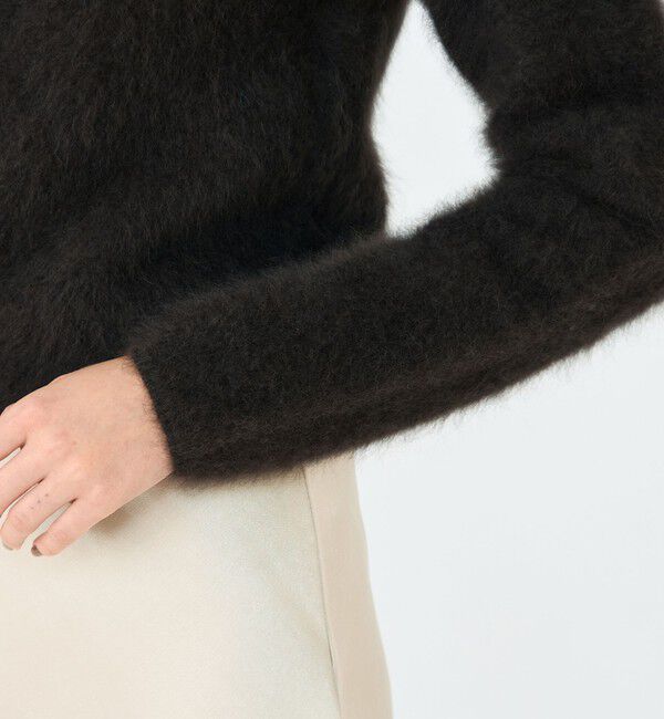 Ballsey「フラッフィーヤーン クルーネックカーディガン」|カーディガン|