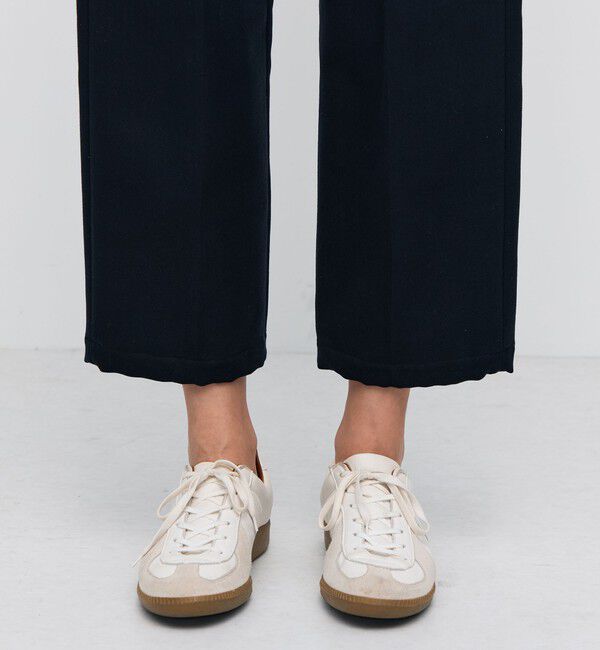 BACCA「コットンウールトリコチン ベルテッドテーパードパンツ」|その他|