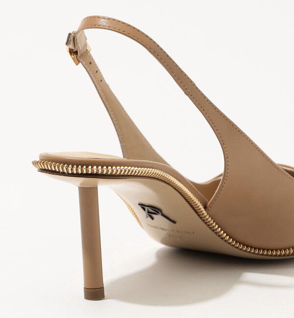 TOMORROWLAND GOODS「PAUL ANDREW SPIKE SLING ZIP パンプス」|パンプス|