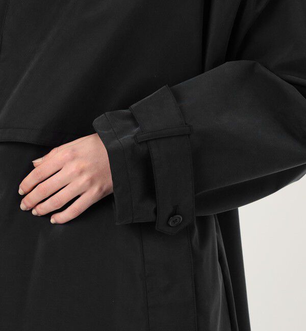 TOMORROWLAND GOODS「HAVERSACK Silkcoating バルカラーコート」|ステンカラーコート|