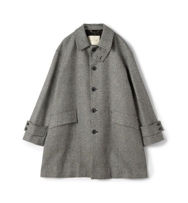 TOMORROWLAND BUYING WEAR「MACKINTOSH HUMBIE ウールグレンチェック ステンカラーコート」|ステンカラーコート|18 グレンチェック