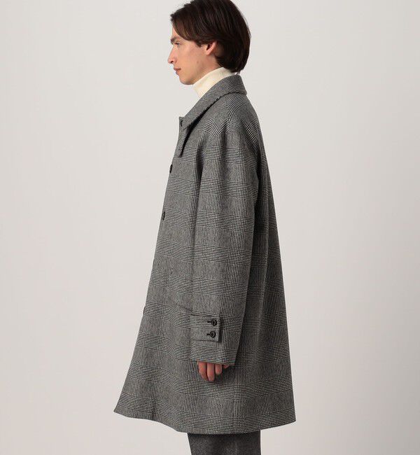 TOMORROWLAND BUYING WEAR「MACKINTOSH HUMBIE ウールグレンチェック ステンカラーコート」|ステンカラーコート|