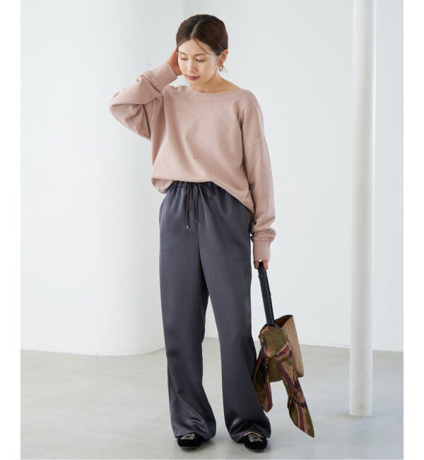 IENA「ピグメントスウェットプルオーバー」|スウェット・ジャージ|