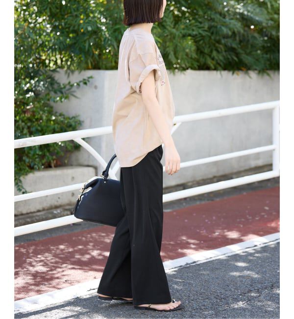 SLOBE IENA「《4サイズ展開》ピンタックセミフレアパンツ」|その他|