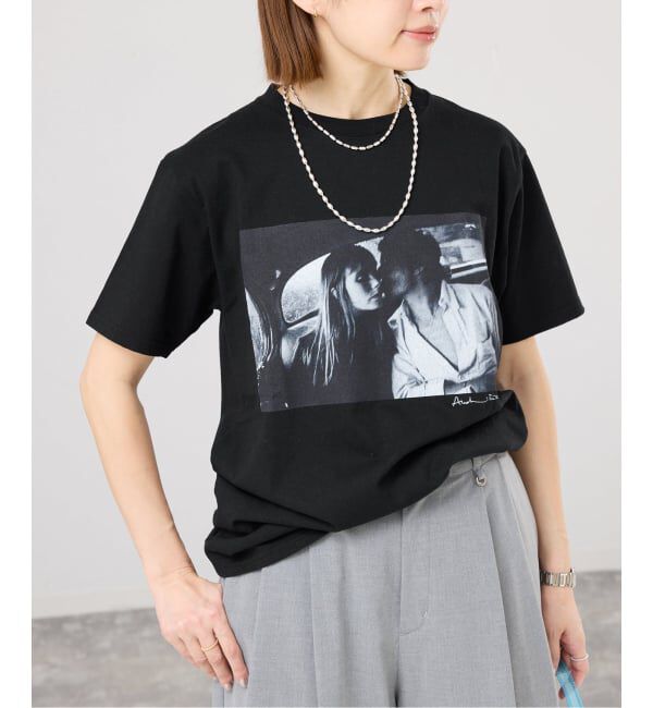 IENA「COUTURE D'ADAM/クチュールドアダム jane & serge taxi T Tシャツ 26SS-240」|Tシャツ・カットソー|ブラック