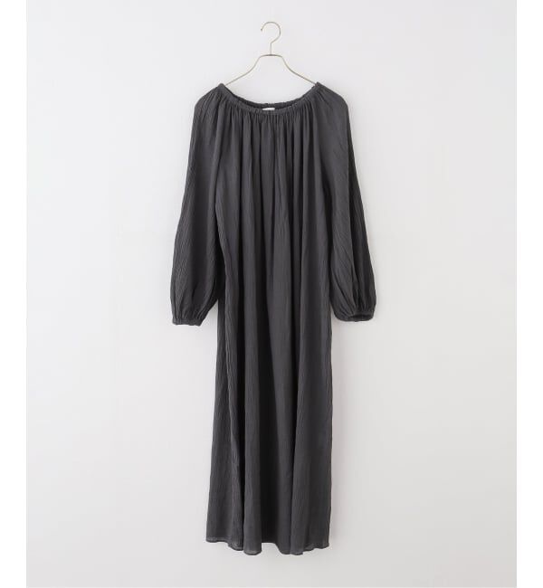 IENA「Maison IENA 別注 Raspail/ラスパイユ Smock Dress ワンピース  ROP-111」|ワンピース|グレー