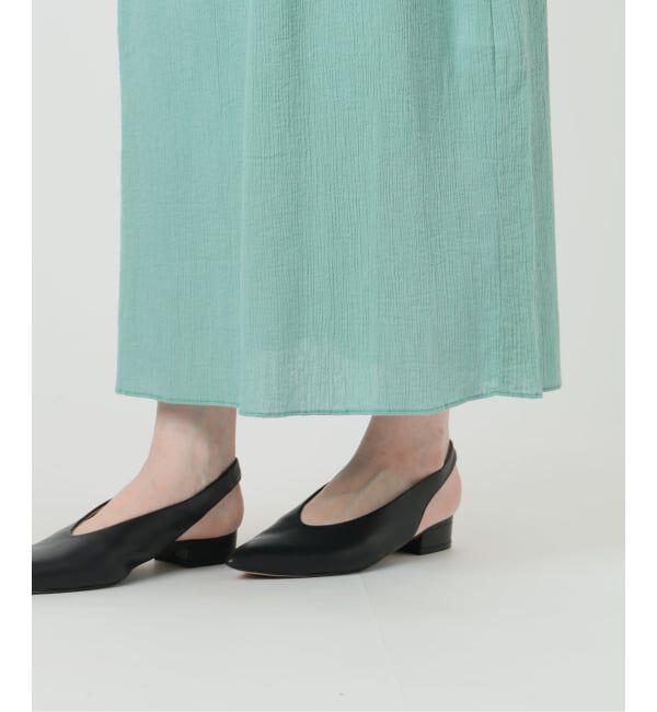 SLOBE IENA「《シリーズあり/予約》コットン楊柳シアーワンピース」|ワンピース|