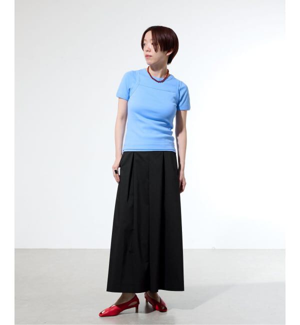 IENA「《一部店舗限定》ウォッシャブルタックキュロットパンツ」|その他|