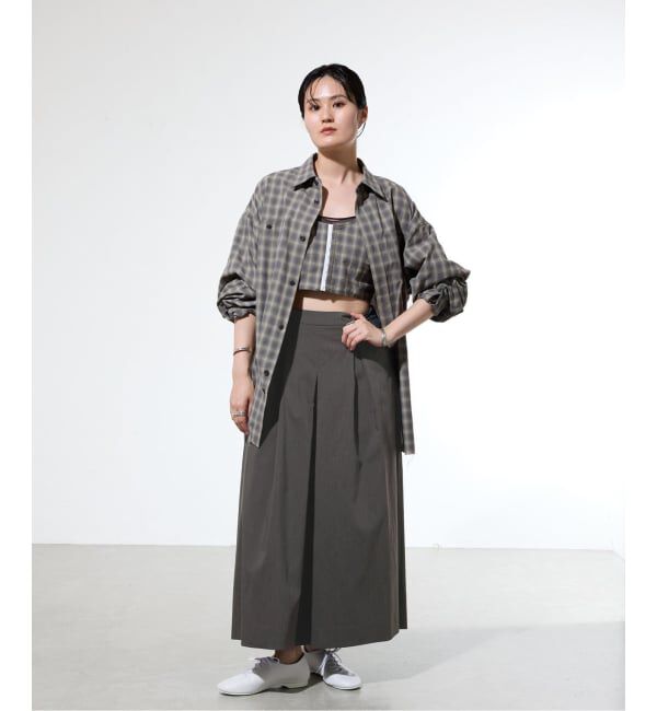 IENA「《一部店舗限定》ウォッシャブルタックキュロットパンツ」|その他|