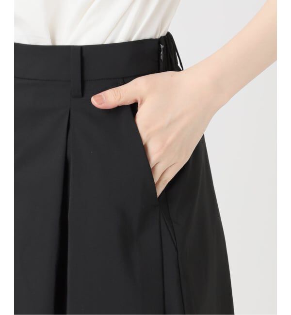 IENA「《一部店舗限定》ウォッシャブルタックキュロットパンツ」|その他|